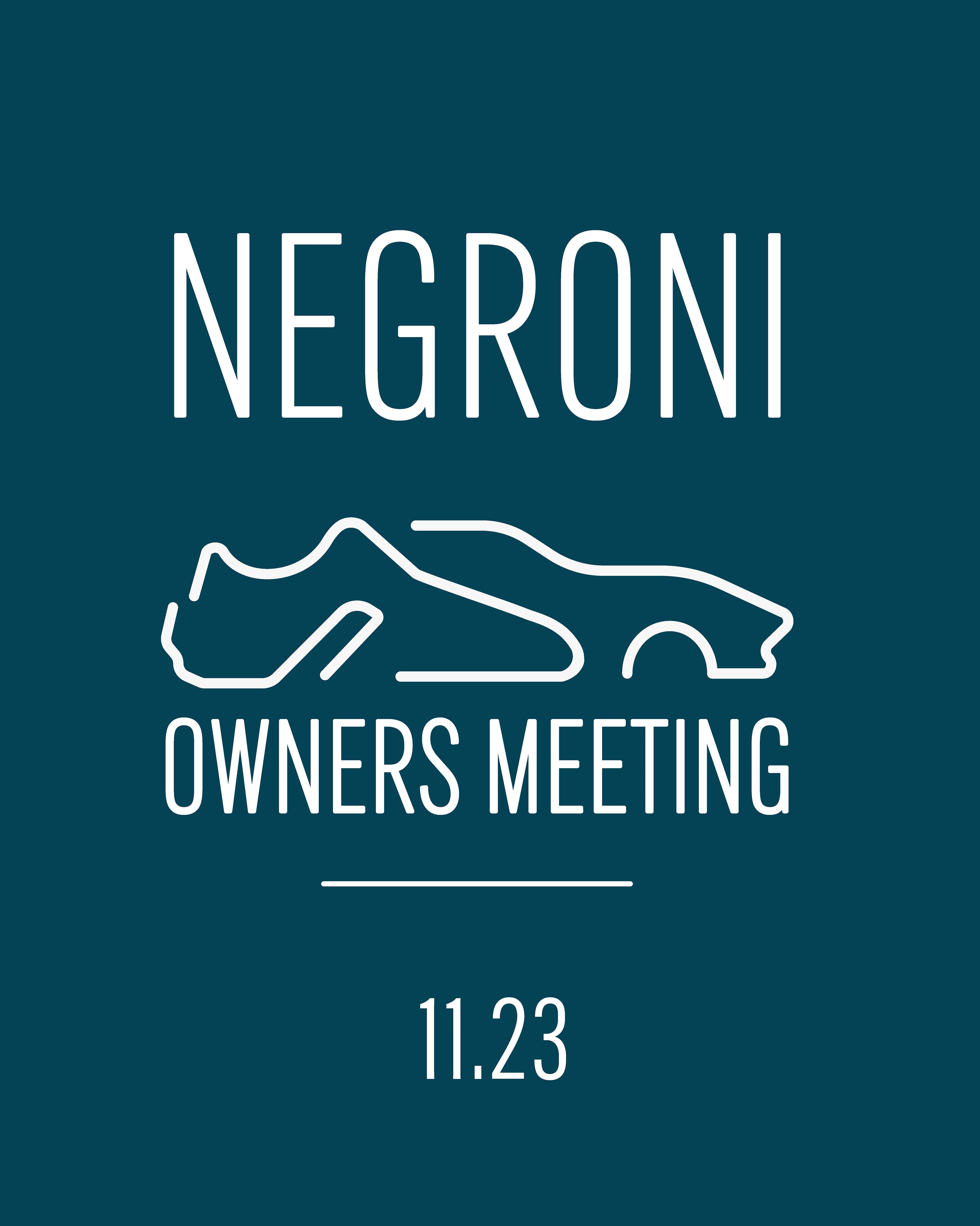 ネグローニ オーナーズミーティング参加者募集開始のお知らせ