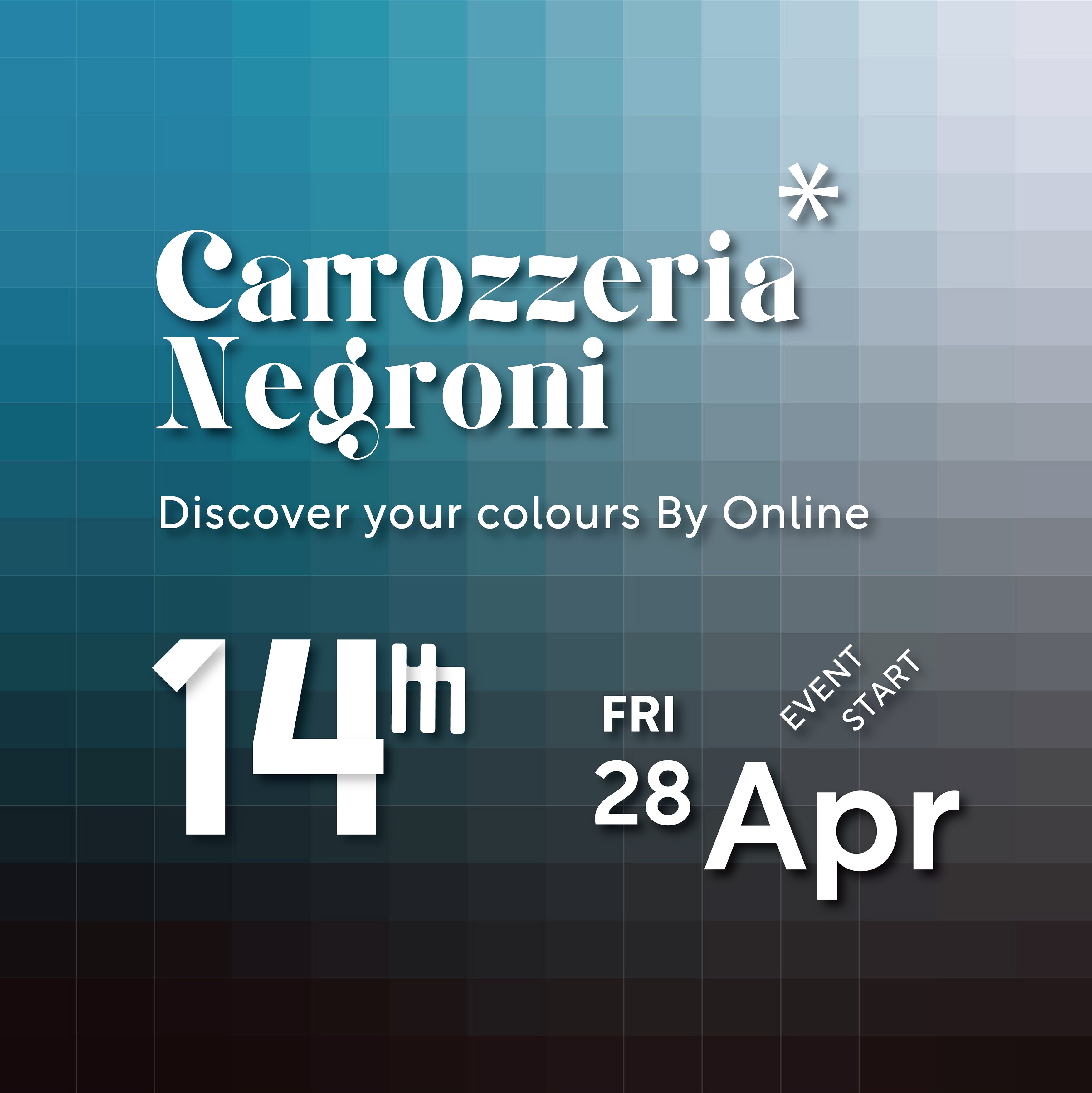 カロッツェリアネグローニ イベント詳細情報 (4月28日更新)