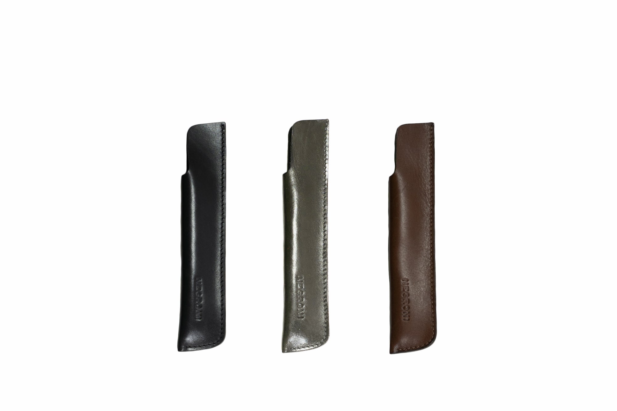 Leather pen sleeve (Wet track calf)