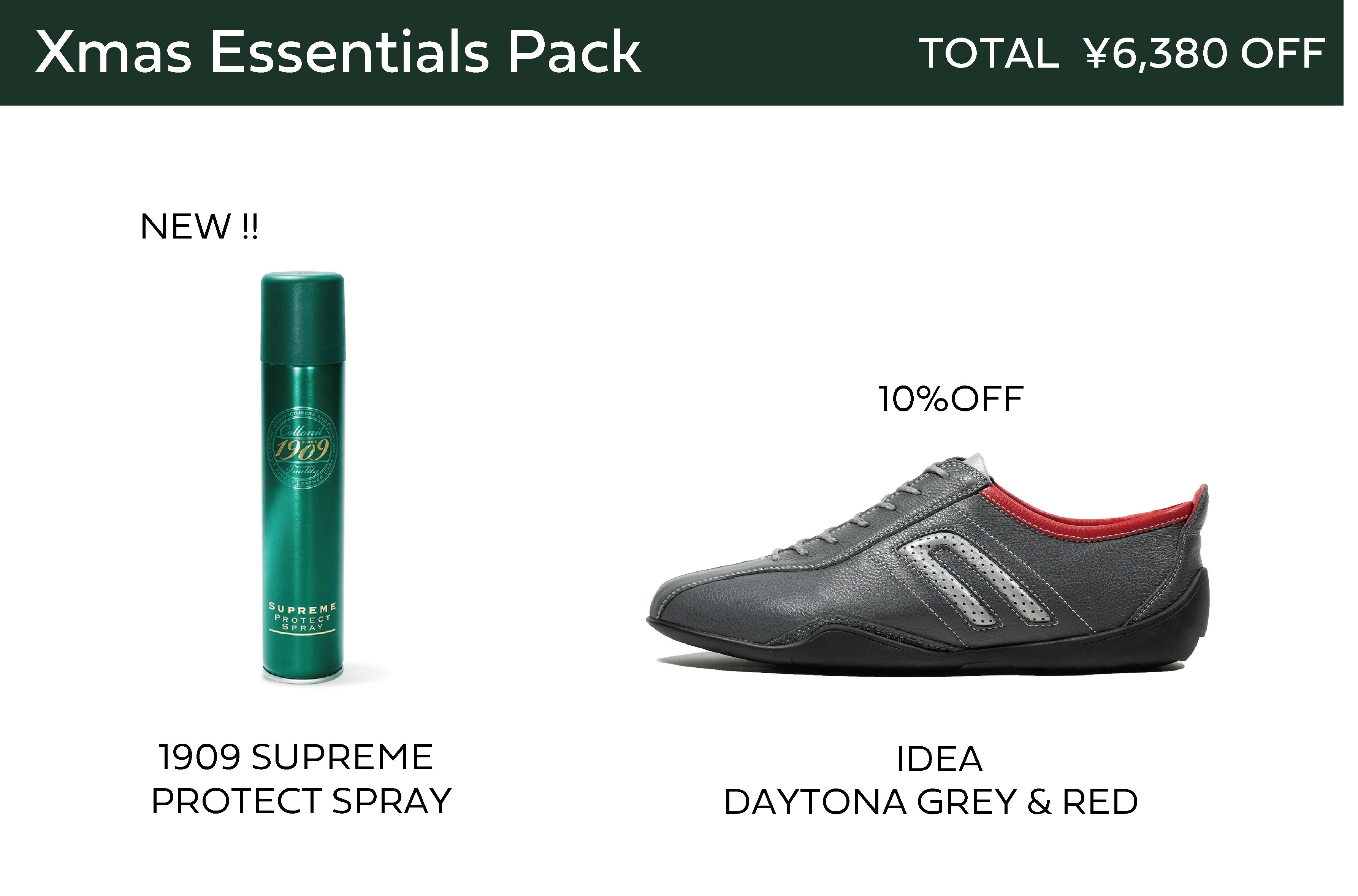 IDEA Daytona Grey & Red