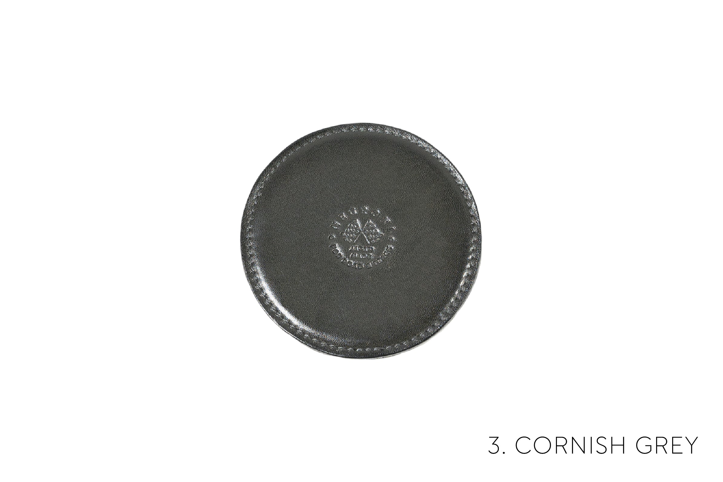 レザーコースター 5枚セット (ウェットトラックカーフ)