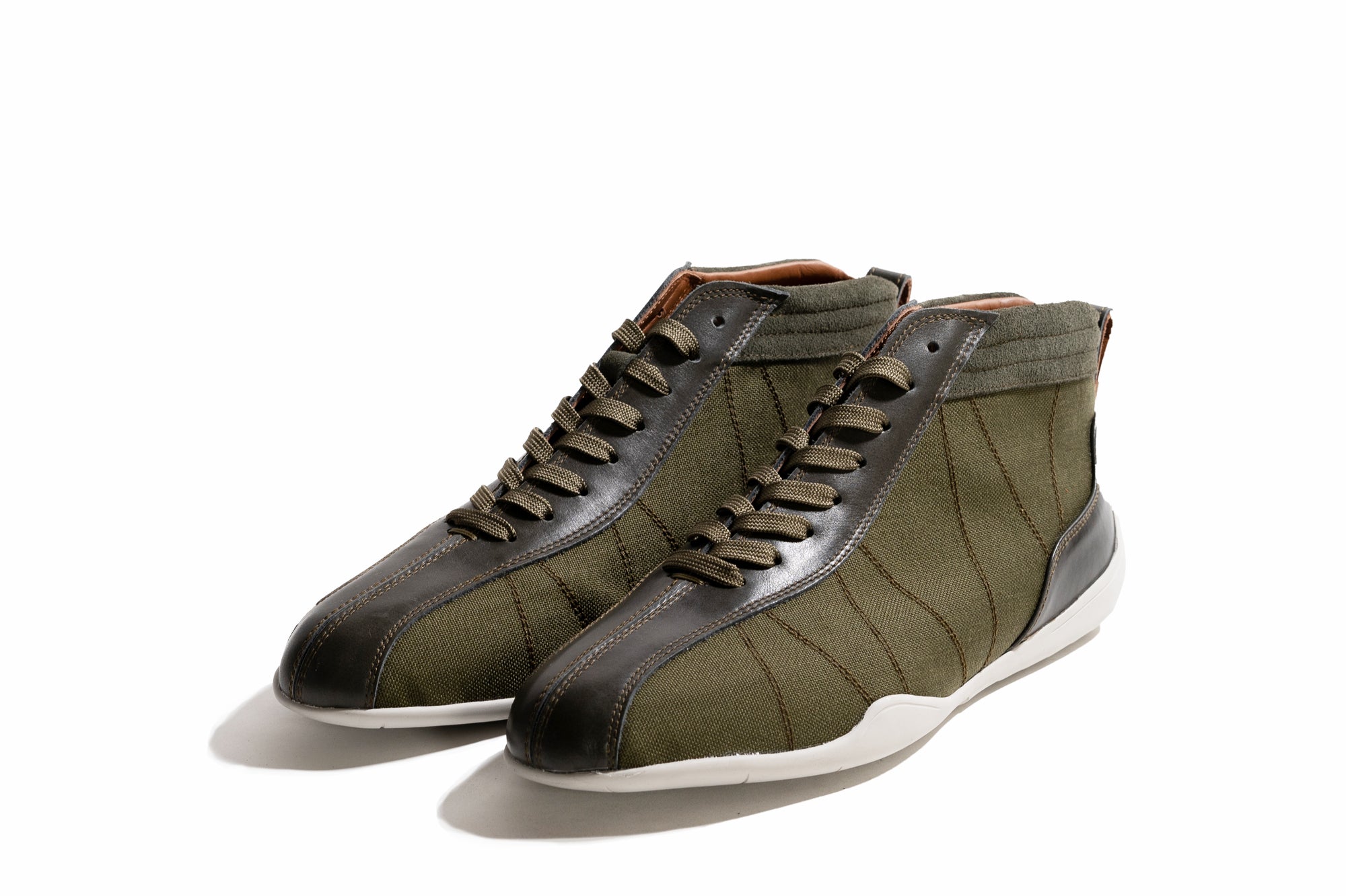 グランプリハイトップ ハンターグリーン & コーニッシュグレー