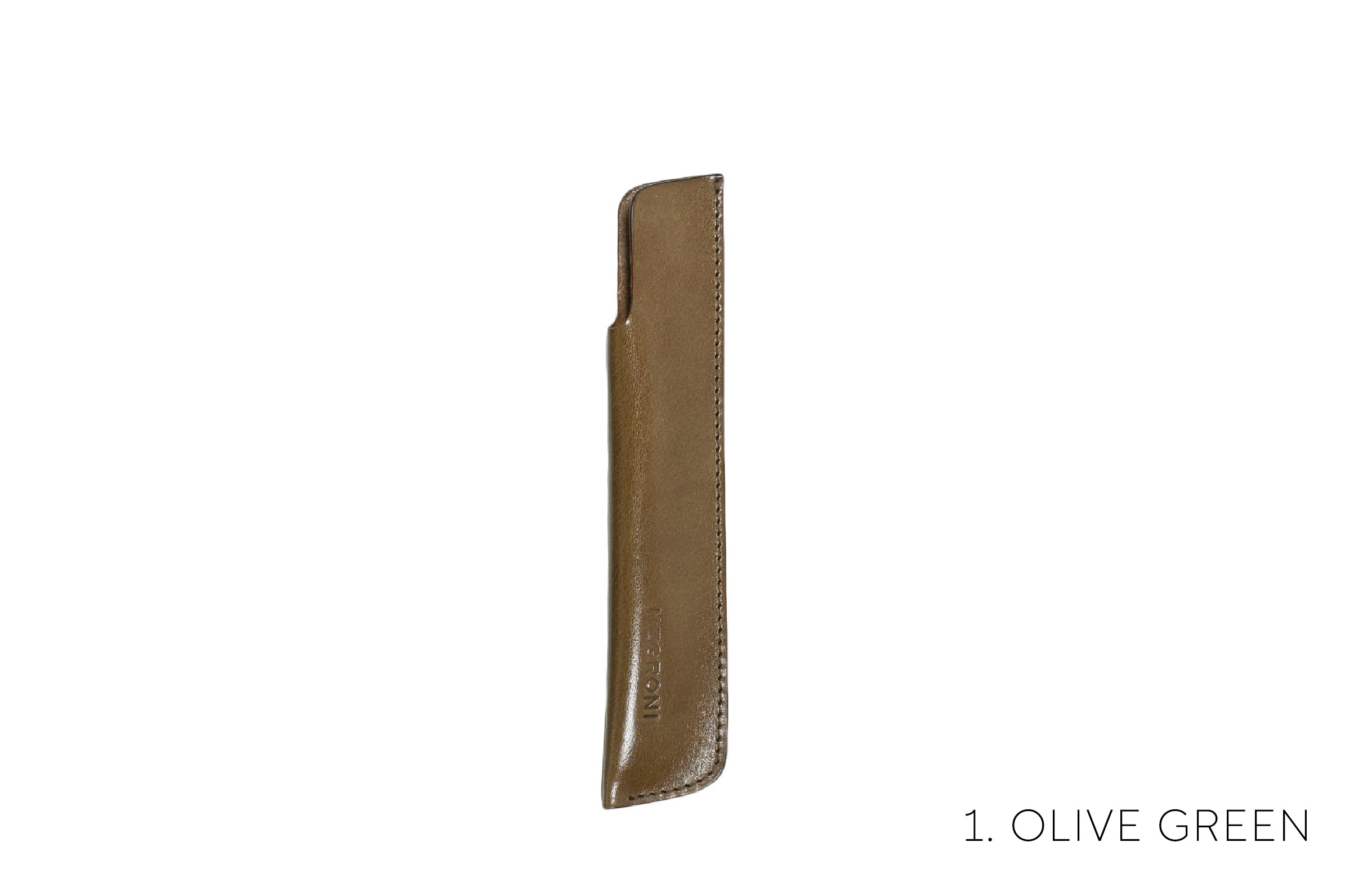 レザーペンスリーブ (シャイニーバッファローカーフ)