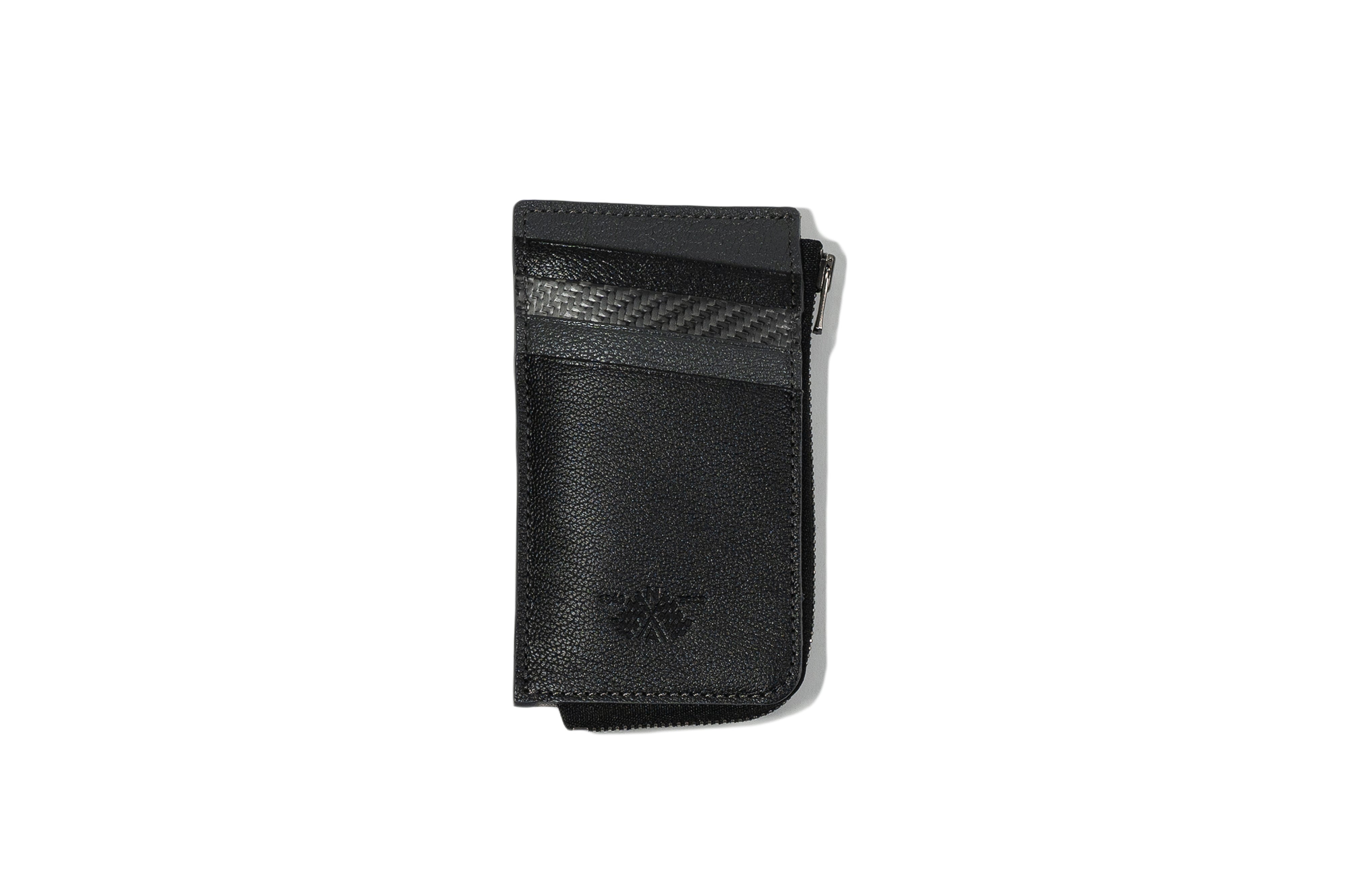 レーシングストライプ ウォレット ブラックバード