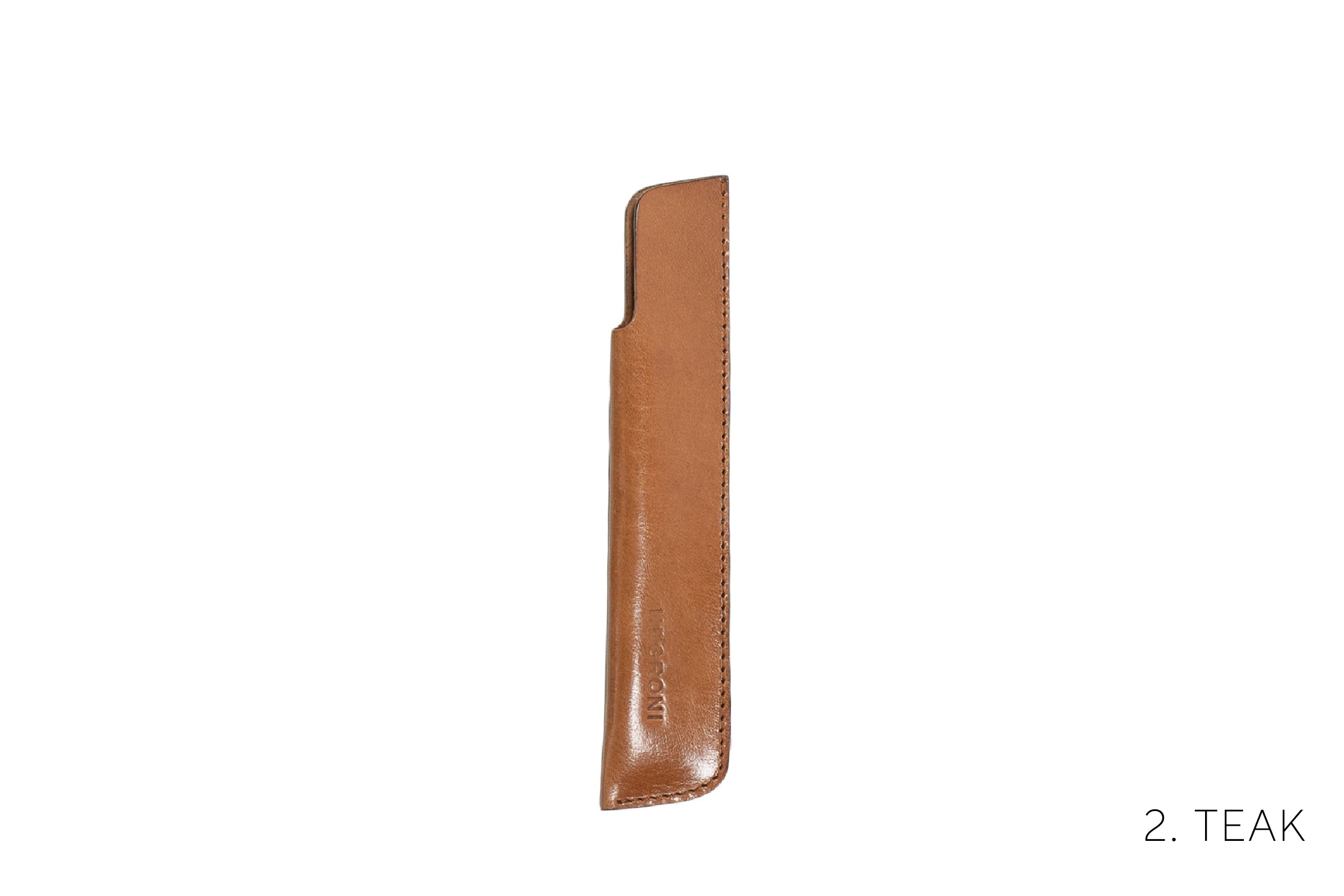 レザーペンスリーブ (シャイニーバッファローカーフ)