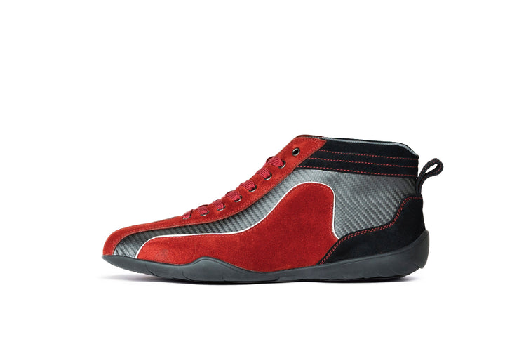 グランプリハイトップ フジ イグニションレッド×カーボンファイバー