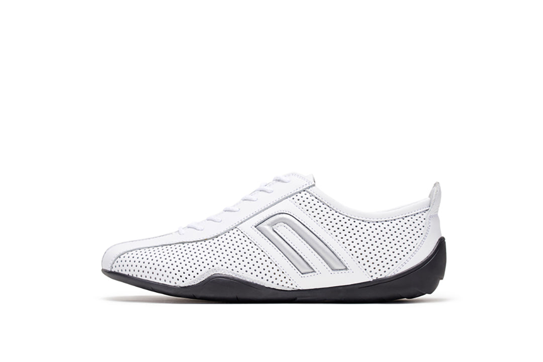 イデア パンチング ホワイト & シルバー