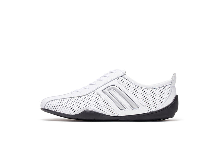 イデア パンチング ホワイト & シルバー