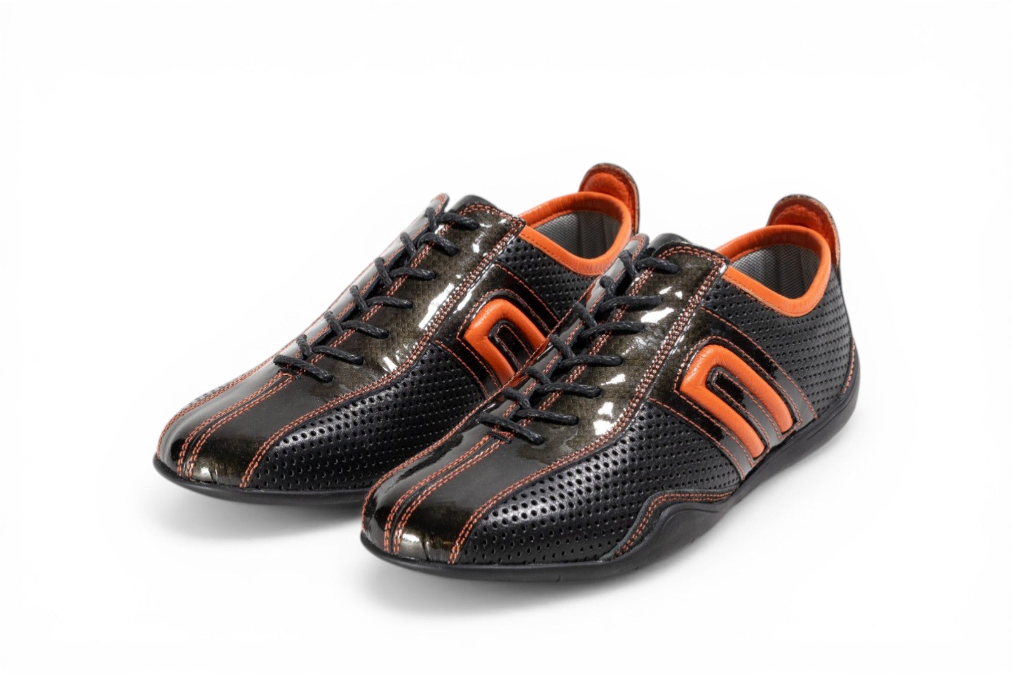 イデア　ブラックパンチング & オレンジ　<br>SW26-39-24〔AR〕