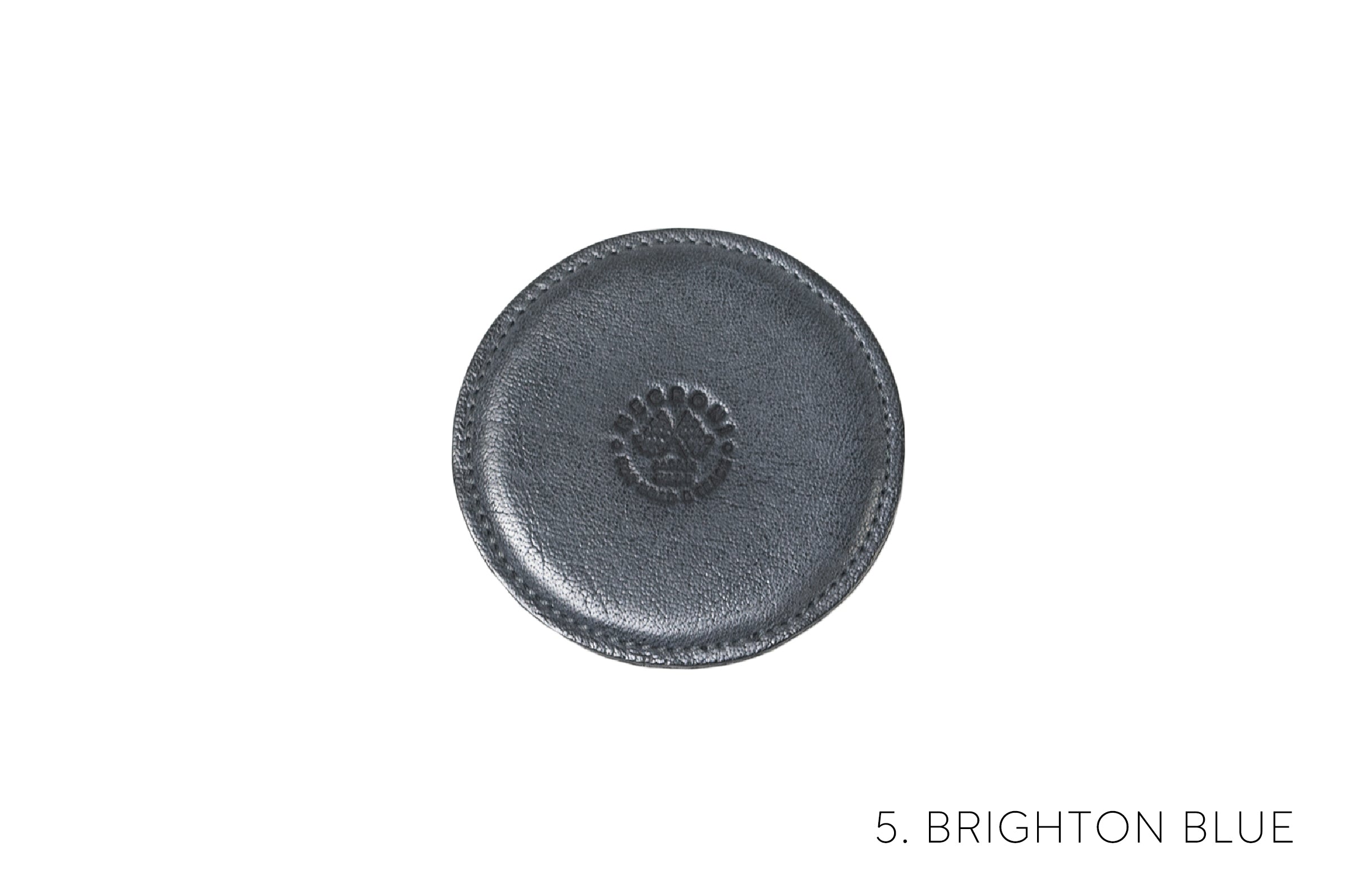 レザーコースター 5枚セット (スモーキングカーフ)