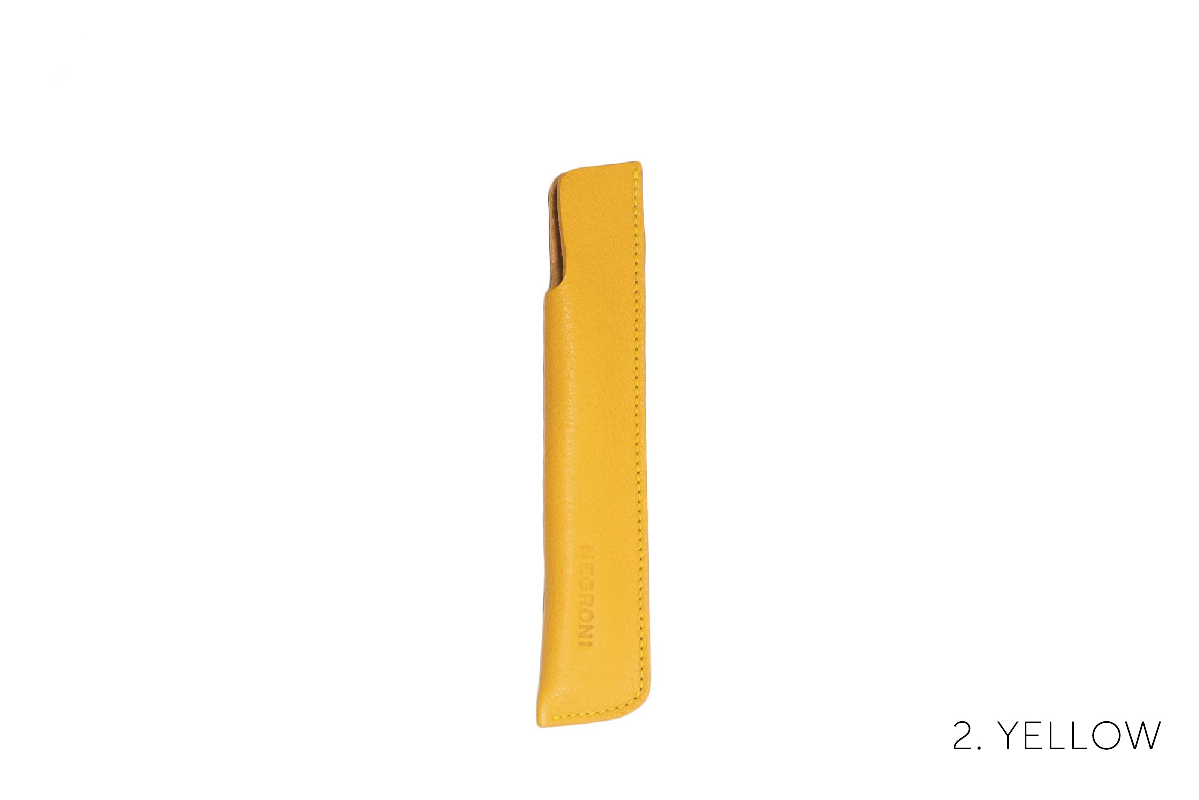 レザーペンスリーブ (ネグローニレザー)