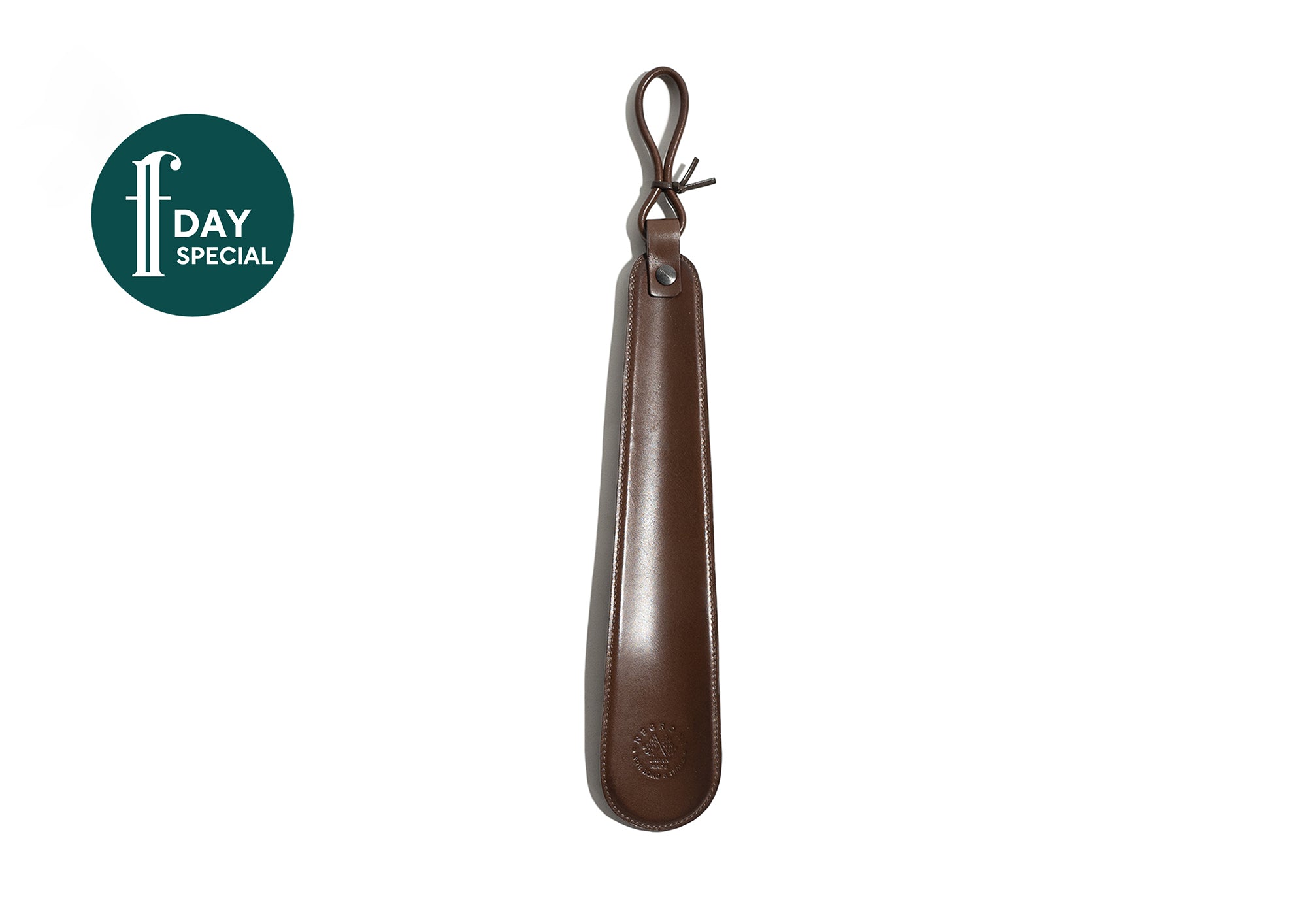 Long shoehorn  Walnut